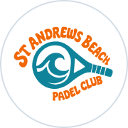 st andrews beach padel club logo